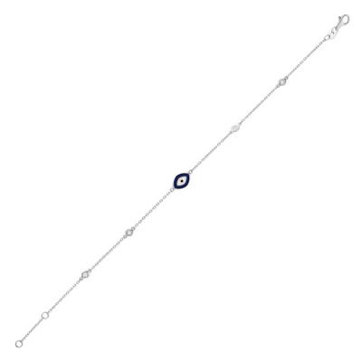 Altıntaç 0,01 Karat Pırlantalı Markiz Göz Bileklik 11378-PBL0684