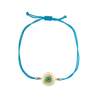 Altıntaç Altın İçiçe Nazar Gözlü İpli Bileklik BL2938A
