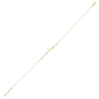 Altıntaç Altın İncili Yıldız Halhal BL2523A