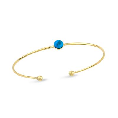 Altıntaç Altın Mavi Taşlı Bilezik KE1426A