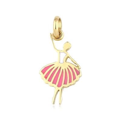 Altıntaç Altın Mineli Balerin Kolye Ucu KU2590A