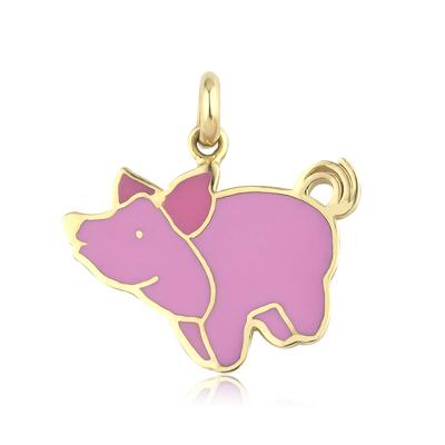 Altıntaç Altın Mineli Domuzcuk Kolye Ucu KU2583A