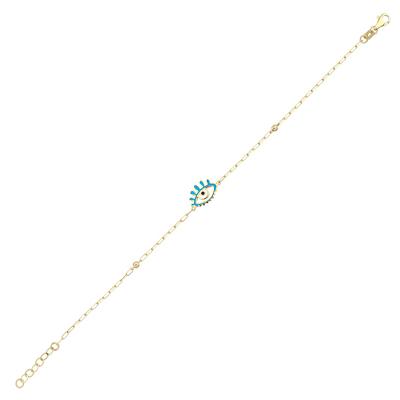 Altıntaç Altın Mineli Göz Bileklik BL2898A