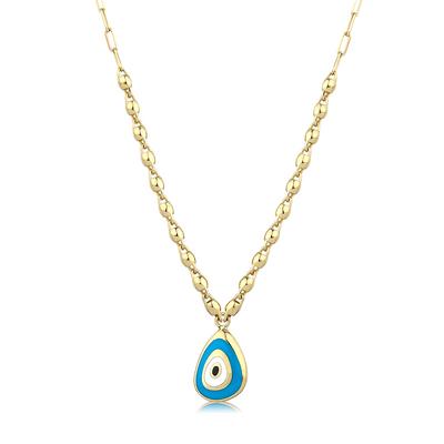 Altıntaç Altın Mineli Göz Kolye KL2512A