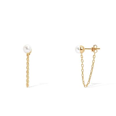 Altıntaç Altın Mineli Halka Küpe K2799A