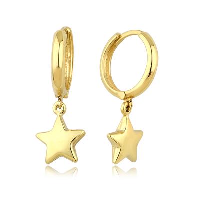 Altıntaç Altın Mineli Halka Küpe KP2722A