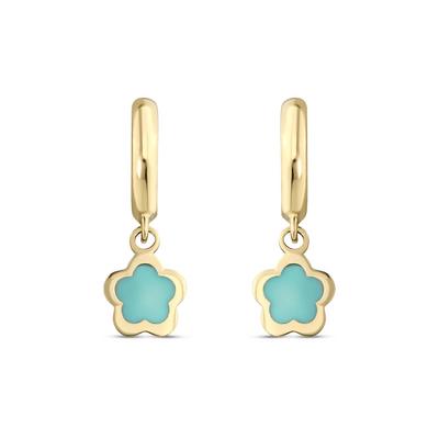 Altıntaç Altın Mineli Halka Küpe KP2745A