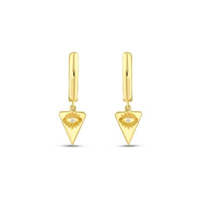 Altıntaç Altın Mineli Halka Küpe KP2796A