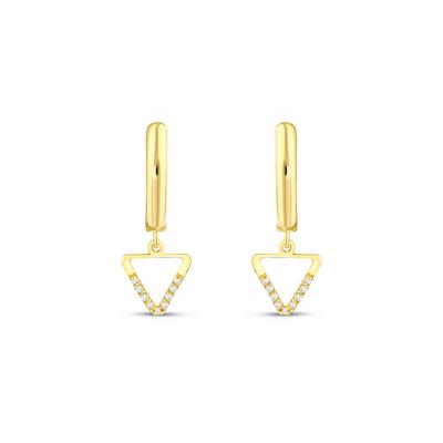 Altıntaç Altın Mineli Halka Küpe KP2797A