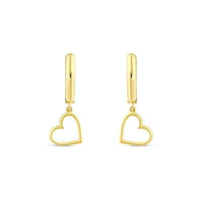 Altıntaç Altın Mineli Halka Küpe KP2798A