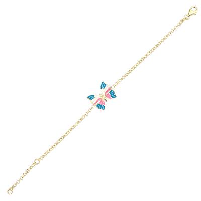 Altıntaç Altın Mineli Kelebek Bileklik BL2986A