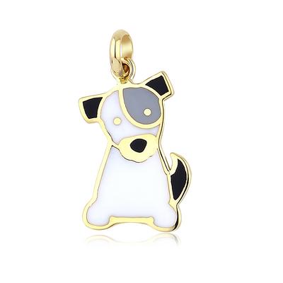 Altıntaç Altın Mineli Köpek Kolye Ucu KU2488A