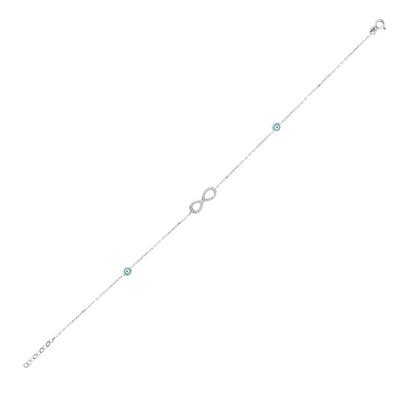 Altıntaç Altın Nazar Gözlü Sonsuzluk Halhal BL2943A