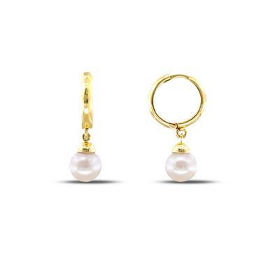 Altıntaç Altın Sallantılı İnci Küpe KP2691A