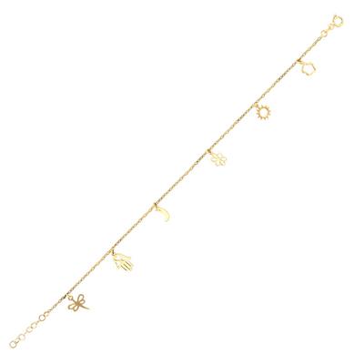 Altıntaç Altın Şans Figürlü Halhal BL2528A