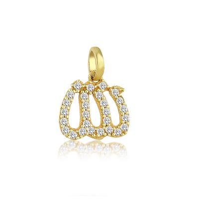 Altıntaç Altın Taşlı Dualı Kolye Ucu KU0503A