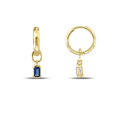 Altıntaç Altın Taşlı Sallantılı Küpe KP2695B