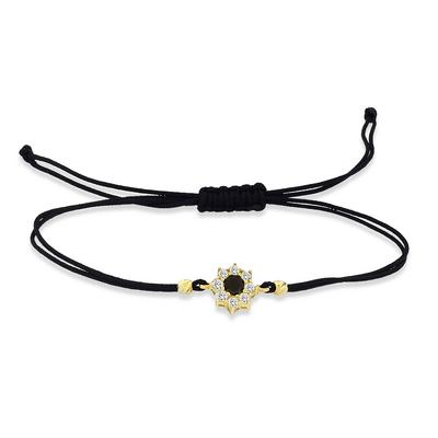 Altıntaç Altın Taşlı Yıldız İpli Bileklik BL1626A