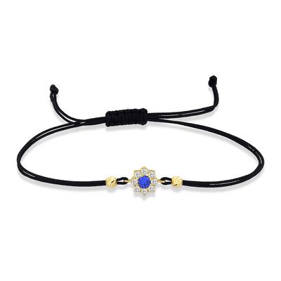 Altıntaç Altın Taşlı Yıldız İpli Bileklik BL1626B