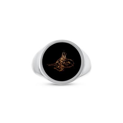 Altıntaç Altın Tuğra Taşlı Erkek Yüzük YZ2537A