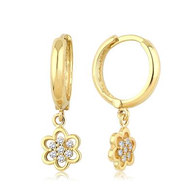 Altıntaç Altın Halka Küpe KP2727A